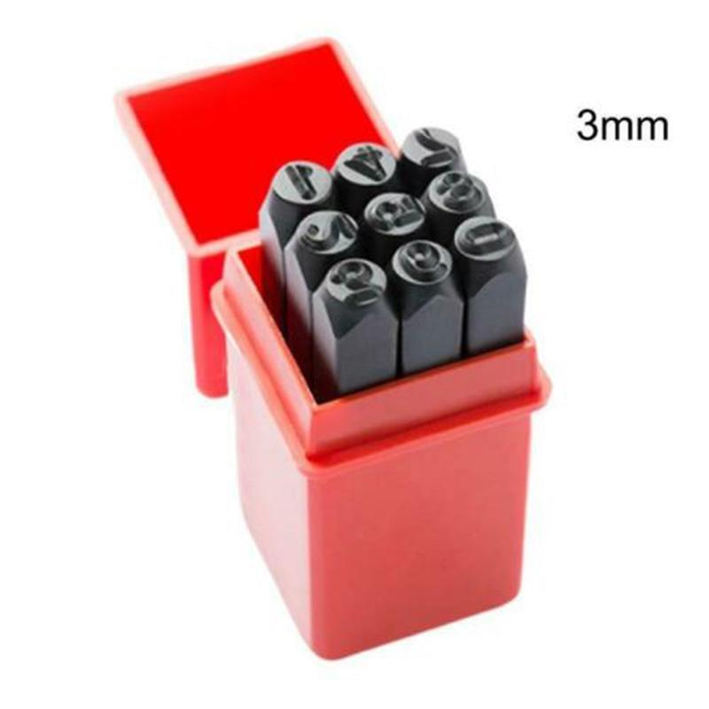 Versatile Numbers Stamp Set with Steel Metal Punches for Various Crafts