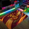 Galatasaray FC Design Crystal Velvet Carpet Cozy Non?Slip Printed Rug For Bedroom Living Room Entrance