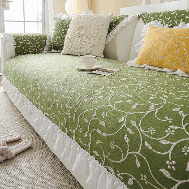 

Nordic Style Sofa Cushion, Universal In All Seasons, Non-Slip Light Luxury Fashion Home, Modern Leather Fabric Sofa Cover Cover 70*70cm