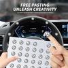 JIK2 10pcs Car Lock Keyhole Stickers Decoration Protection Styling For Mercedes Benz A C E S Class CLA CLS W212 W213 W204 W205 Amg