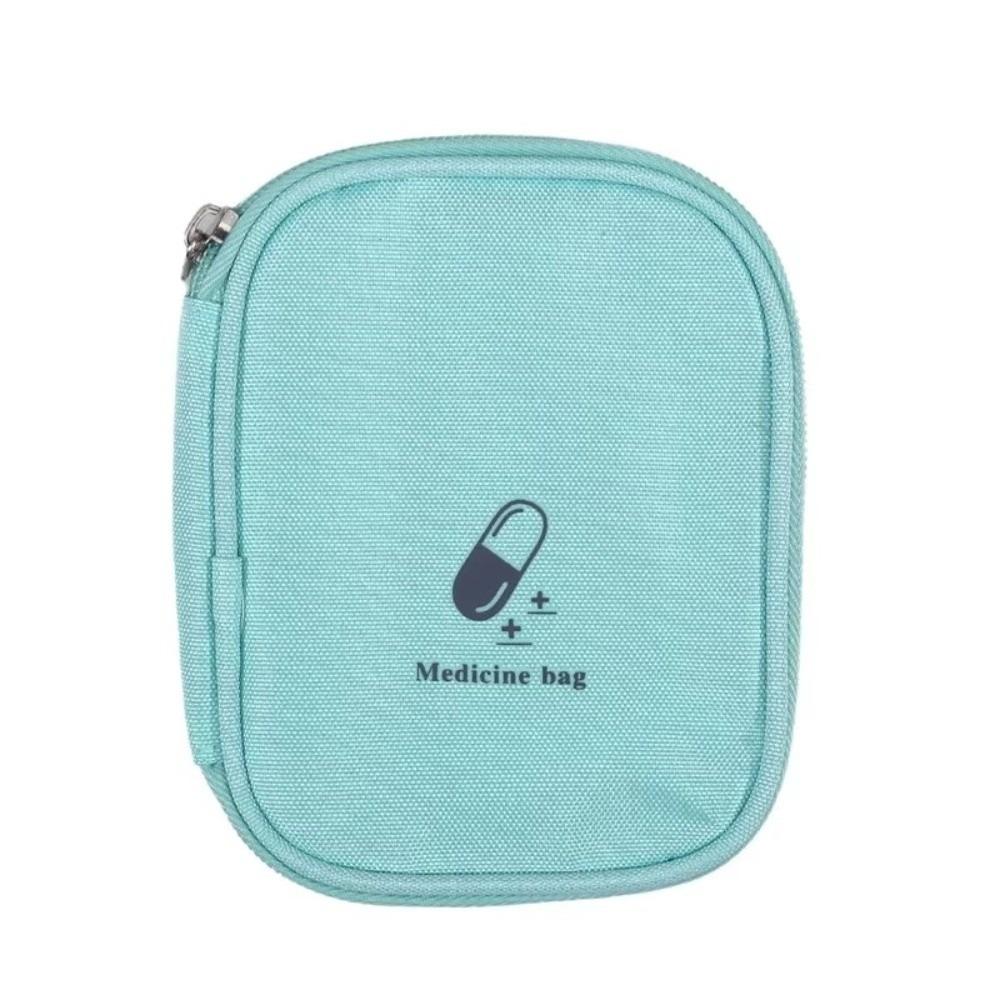 

Soft Portable First Aid Medicine Bag Waterproof Mini Emergency Kits Durable First Aid Kit Outdoor м ята зелений колір