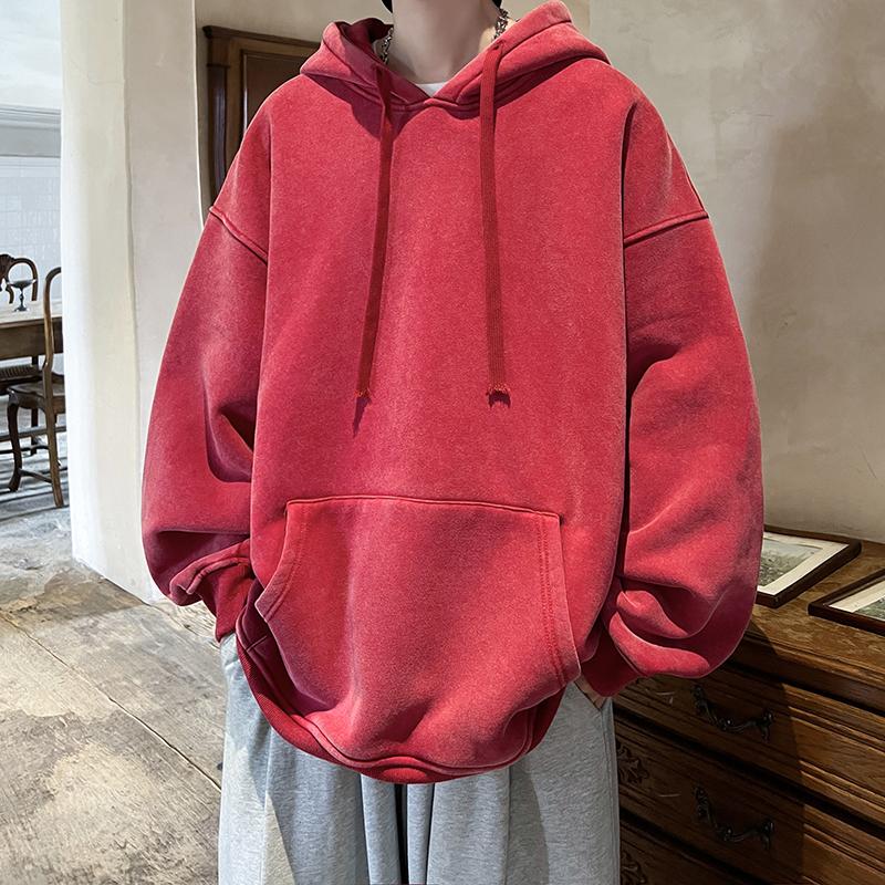 

Мужские и женские толстовки с капюшоном, пуловер, осень-зима, пуловер с капюшоном, модная унисекс-толстовка, одежда высокого качества XXL красный