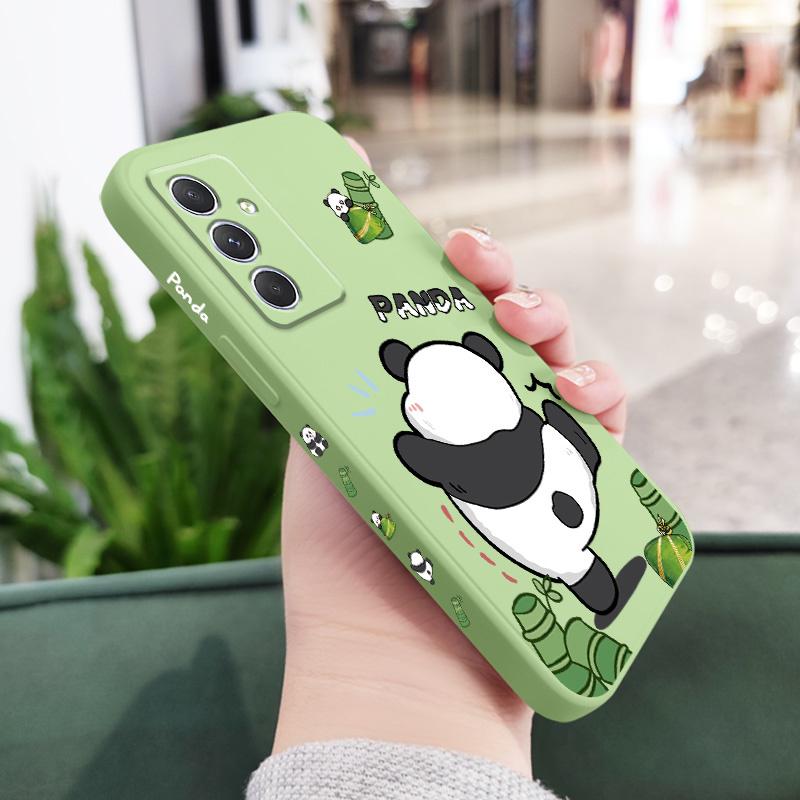 Fat Panda Phone Case For Samsung Galaxy A55 A35 A25 A15 A05 A05S A54 A34 A24 A14 A04 A04S A04E 4G 5G Cover