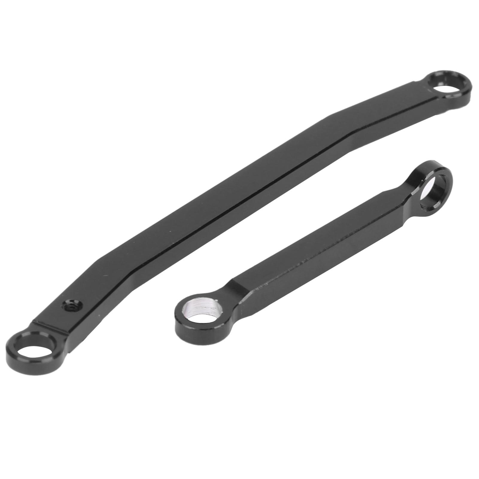 

Aluminum Alloy Steering Linkage Tie Rod for 1 24 Axial SCX24 90081 RC Crawler Car PartsBlack чорний