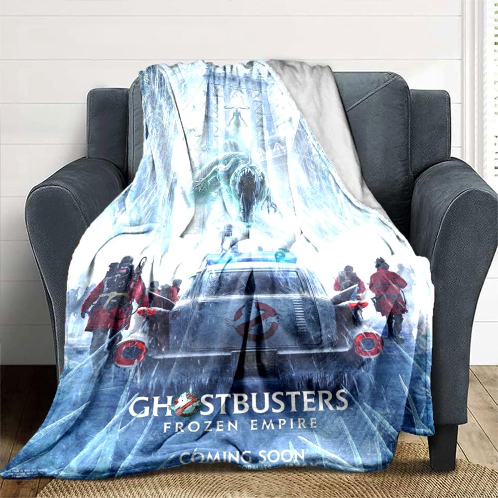 Ghostbusters Blanket Soft Cozy Suitable for Office Bed Livingroom for All Occasions Modern Ideal Gift for Friends Family Couples Picnic