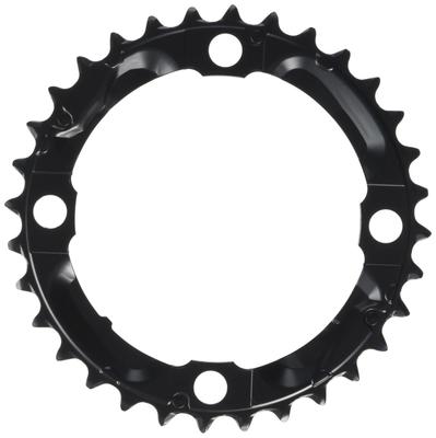 SHIMANO Repair Parts Chainring with Hook Teeth 32T for Y1LD98080 (Black) FC-M591-L FC-M591-S FC-M591-L FC-M590-S FC-M590-L FC-M391-8