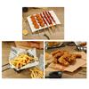 100Pcs Oil-Proof Wax Paper Food Wrapper Paper Bread Sandwich Burger Fries Wrapping Tray Basket Liners Fast Food Bread Oilpaper