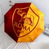 AS Roma  Pattern, Automatic Folding Umbrella, Portable and Foldable Design, 8 Ribs, a Christmas or Birthday Gift.