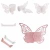 50PCS Butterfly Napkin Ring Paper Holder Table Party Wedding Favors Banquet