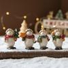 Painted Desktop Ornament Creative Mini Snowman Toy Christmas Snowman Ornament  Xmas Decoration