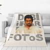 Bads Bunnys Debi Tirar Mas Fotos DTMF Blankets Flannel Printed Multifunction Lightweight Throw Blanket for Home Office Rug Piece