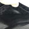 Cartier Must De Line Small Items Wallet Bifold Long Wallet Leather Black