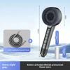 Piano Pressure Boost Shower Head Multifunction Rain Spray For Home Bathing And Massage