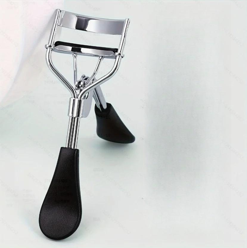 Portable Eyelash Curler with 15 Silicone Pads and Stainless Steel Eyelash Curler, Used for Eyelash Extension and Curling Tools