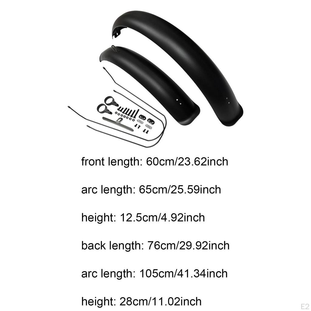 Bike Fender Accessories Professional Durability Easy Installation Spare Parts Replace Lightweight