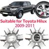4 Pieces Wheel Center Cover Hubcap Set for Toyota Hilux 2009 2010 2011