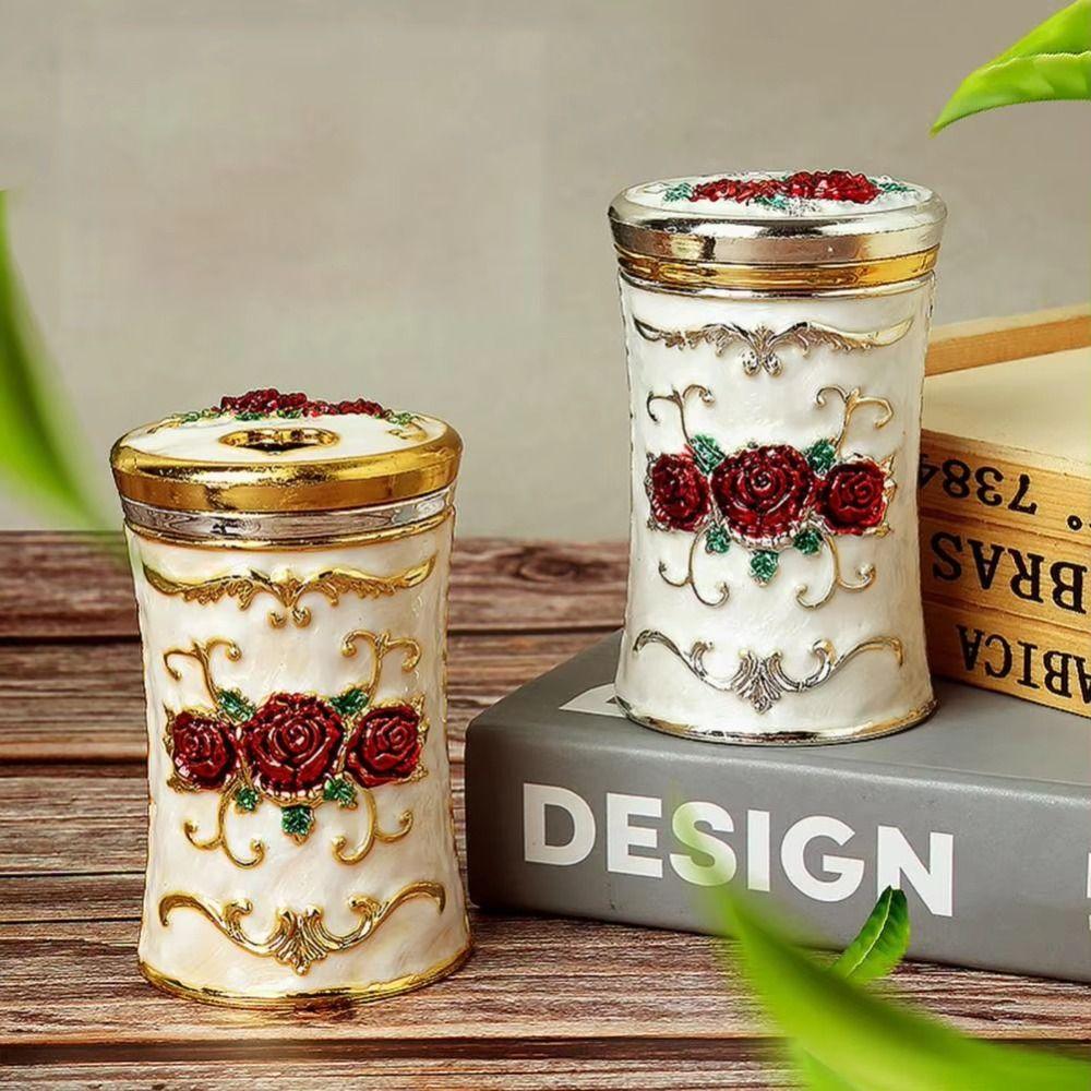 European Style Toothpick Container Lightweight Toothpick Organizer Case Gifts Toothpick Bucket