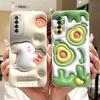Luxury Fashion Back Cover For Tecno 17 17P 17 Pro CG6 CG7 CG8 Coque Soft Silicone Phone Case Rabbit Cat Flower Panda Funda Etui