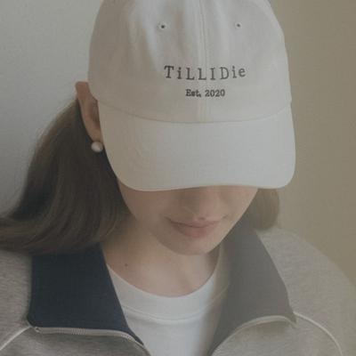 TILLIDIE Light Simple Logo Cotton Baseball Cap_[3color]