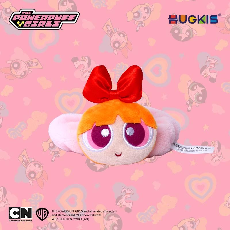 Powerpuff Girls Plush Cartoon Hair Tie Scrunchie - Cute Headwear for Girls