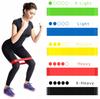 Resistance Bands Set of 4 Fitness Bands Power Band Training Bands