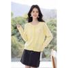 Mocana Women's Pearl Button Knit Top