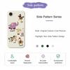 For iPhone 16e Case Five Animals Pattern Printing Straight Edge TPU Phone Back Cover