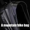 Wasserdichte Hartschalen-Fahrrad-Handytasche Radsport-Aufbewahrungspaket Fahrrad-Vorderrahmen-Tasche Radsport-Vorderoberrohr-Tasche Langlebig