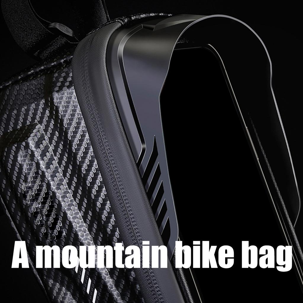 Wasserdichte Hartschalen-Fahrrad-Handytasche Radsport-Aufbewahrungspaket Fahrrad-Vorderrahmen-Tasche Radsport-Vorderoberrohr-Tasche Langlebig