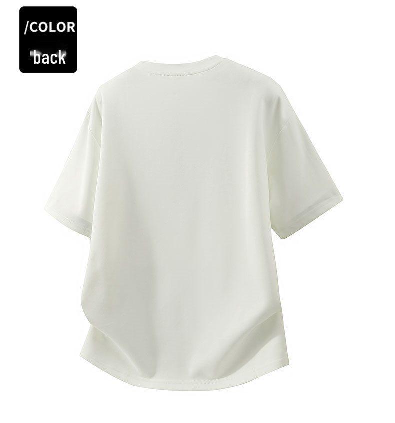 Men's 2026 Summer Ice Silk Quick-Dry Short-Sleeve T-shirt – Round Neck Polo Style
