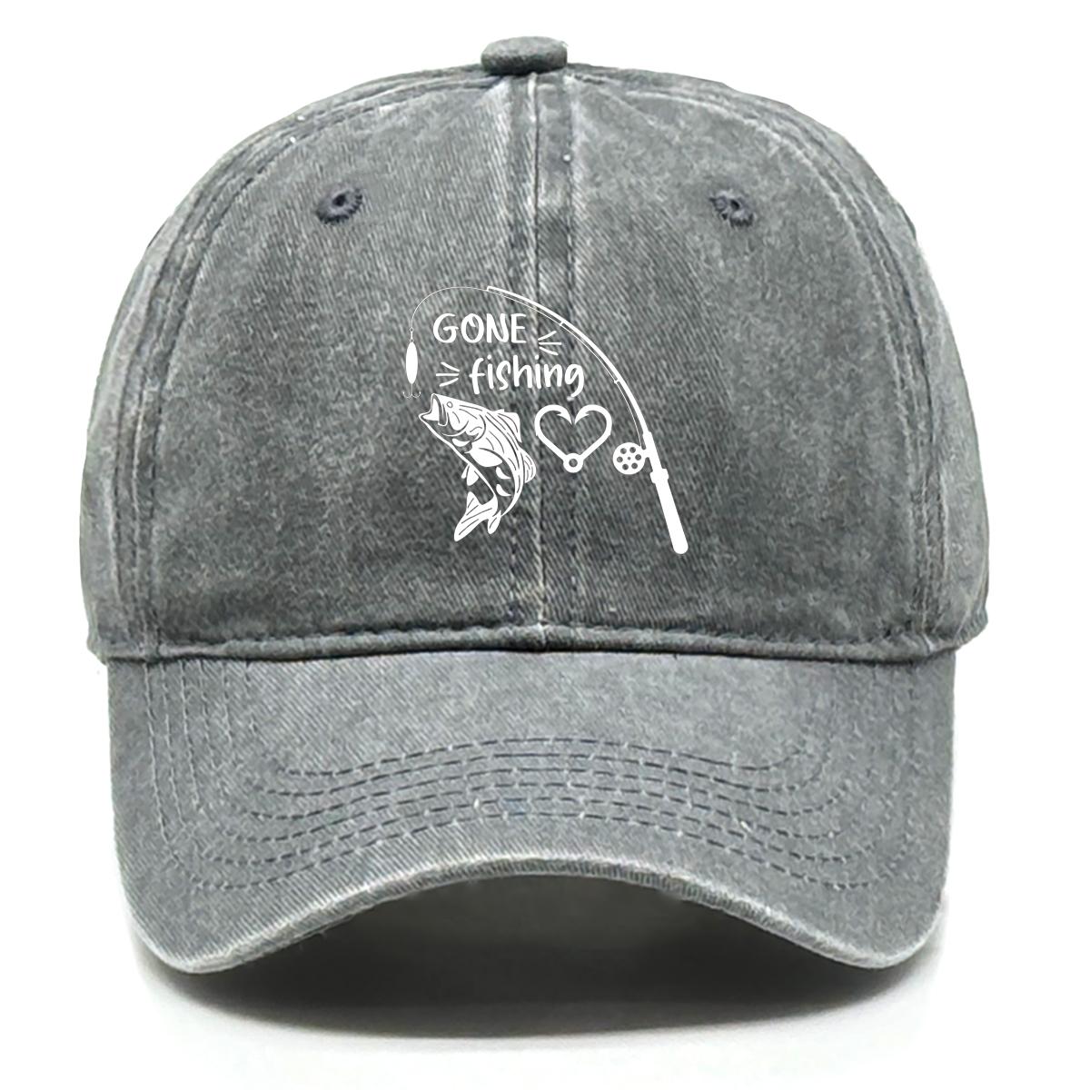 

Солнцезащитная шляпа с регулируемым ремешком и принтом УШЕЛ на рыбалку , бейсболка с плоским козырьком, рисунком удочки и рыболовного крючка, выстиранная, простая, в стиле хип-хоп, регулируемая застежка-снэпбэк as the picture серый