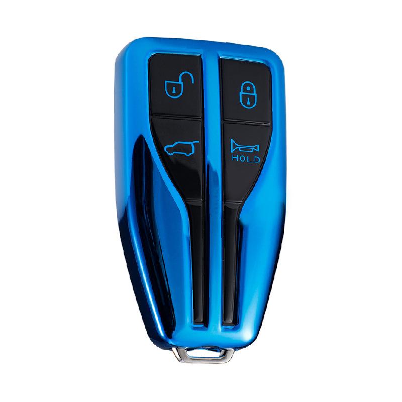 Protective TPU Key Case for FAW Hongqi HS5, HS7, H9 - 19 Model Compatibility