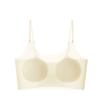 Traceless Light Material Bra Comfortable and Breathable Semi-fixed Two or Three-stage Vest Jelly Glue Girl Underwear