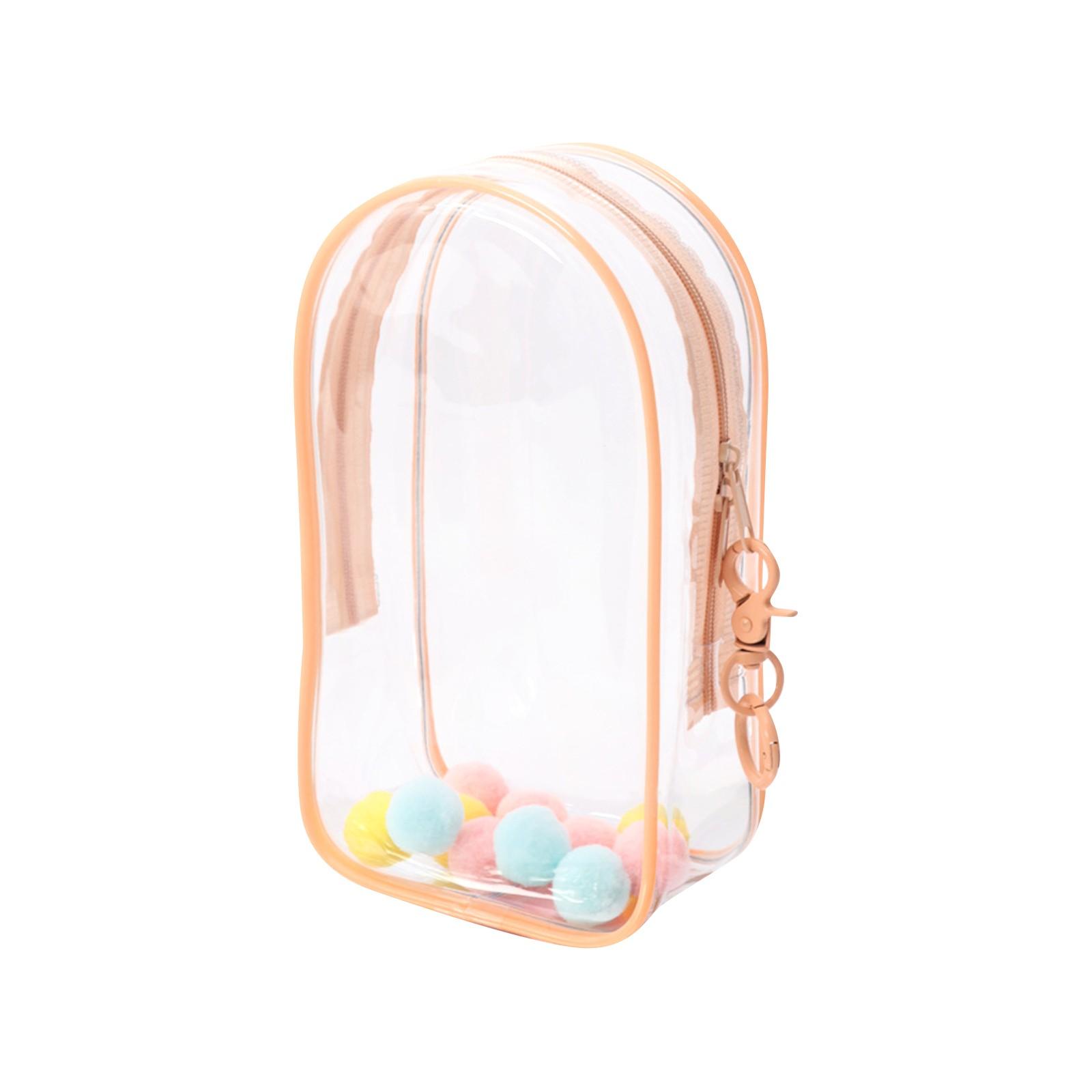 

Защитный чехол из ПВХ-резины, Высокопрозрачная анимированная периферийная хлопковая кукла, сумка для прогулок One Size