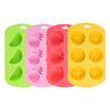 Fruit Shape Chocolate Candy Molds Silicone Ice Mold Non-Stick Watermelon/ lemon/ strawberry/ pineapple pattern candy Molds