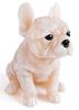 Candle Figurine Animals Dog Bulldog 11.5X15Cm Cream Paraffin