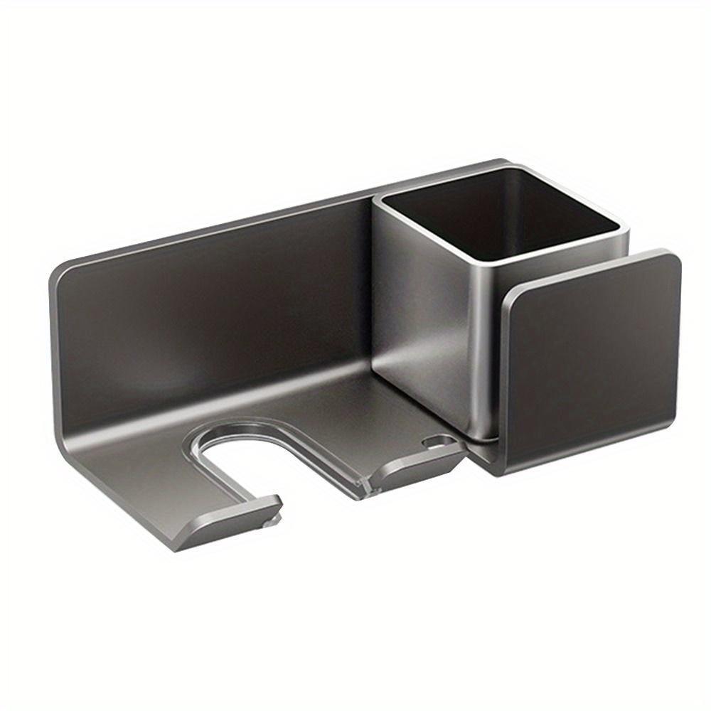 Držák fénu s úložným boxem Podpora fénu Organizér na fén Multifunkční stojan na holicí strojek a fén Stojan na žehličku na vlasy