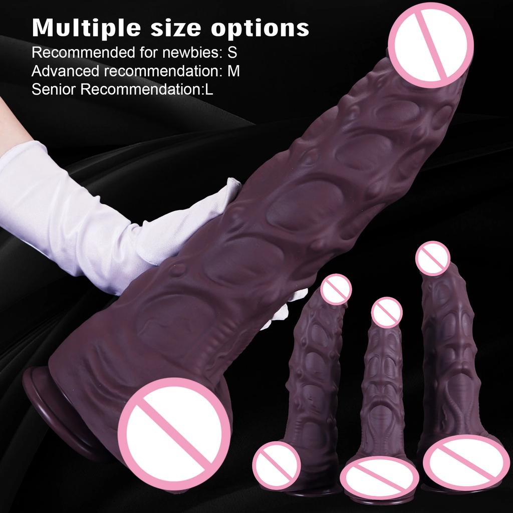 Oversized Liquid Silicone G Point Masturbation Plug for Men And Women Adult Anal Sex Toy Comfortable Sensation Butt Plug