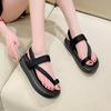 Middle East new platform sandals women's foot muffin bottom toe sandals summer beach sandals women's Roman sandals