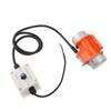 12V Vibrationsmotor Aluminiumlegierung 4000RPM Einstellbare Geschwindigkeit Bürstenloser DC Betonrüttler für