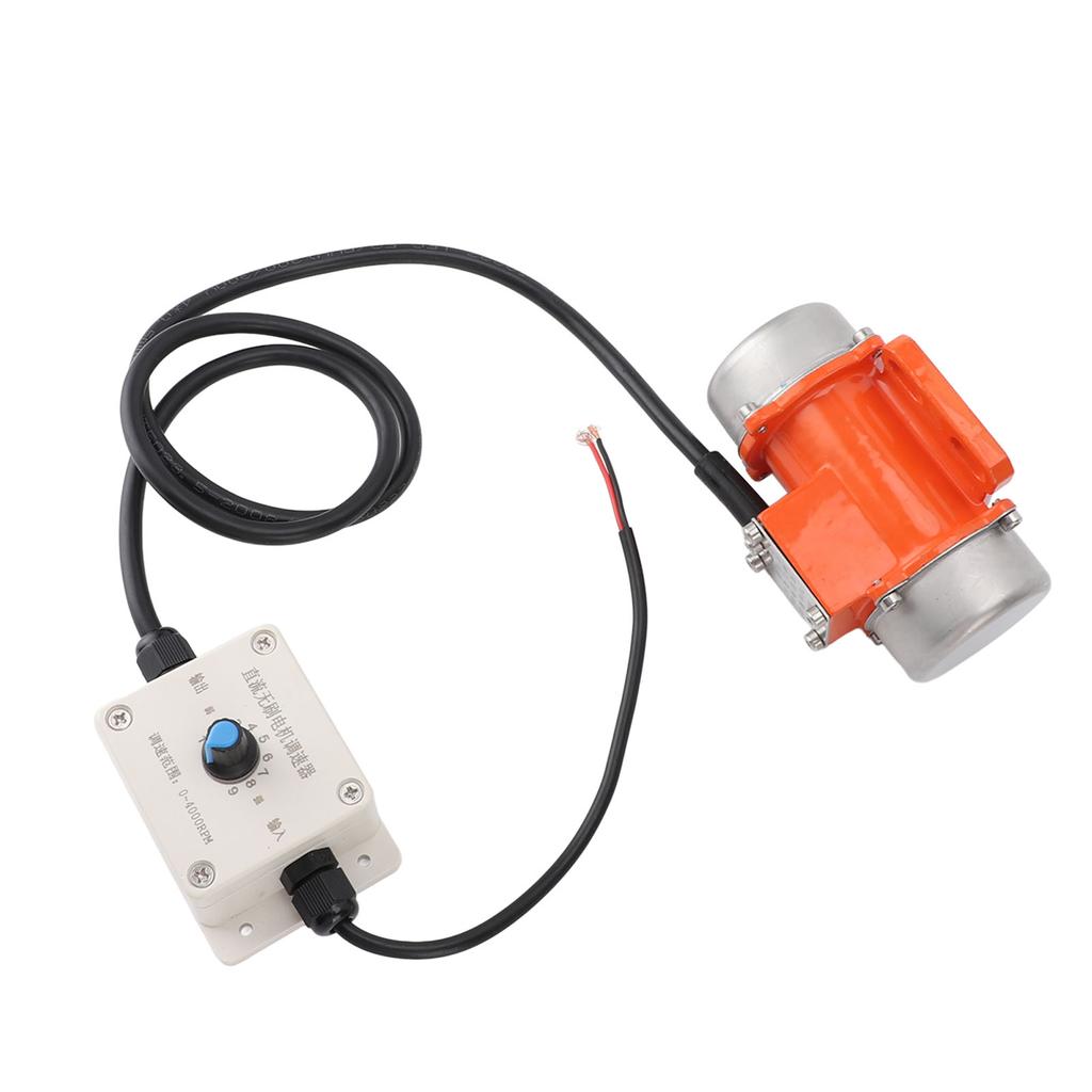 12V Vibrationsmotor Aluminiumlegierung 4000RPM Einstellbare Geschwindigkeit Bürstenloser DC Betonrüttler für