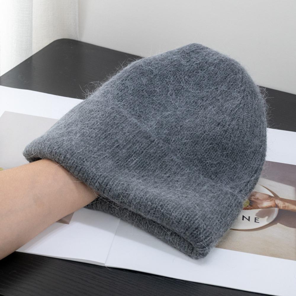 Căciulă Tip Beanie Culoare Bomboană, Rezistentă la Vânt, Pălărie Pulover, Pălărie Baotou la Modă