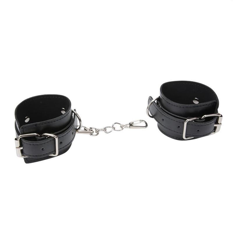 7pcs/set SM Bondage Restraint G Spot Vibrators Adult Game Props Women Sex Toy Noylon Handcuffs Clit Stimulator Adult S3130