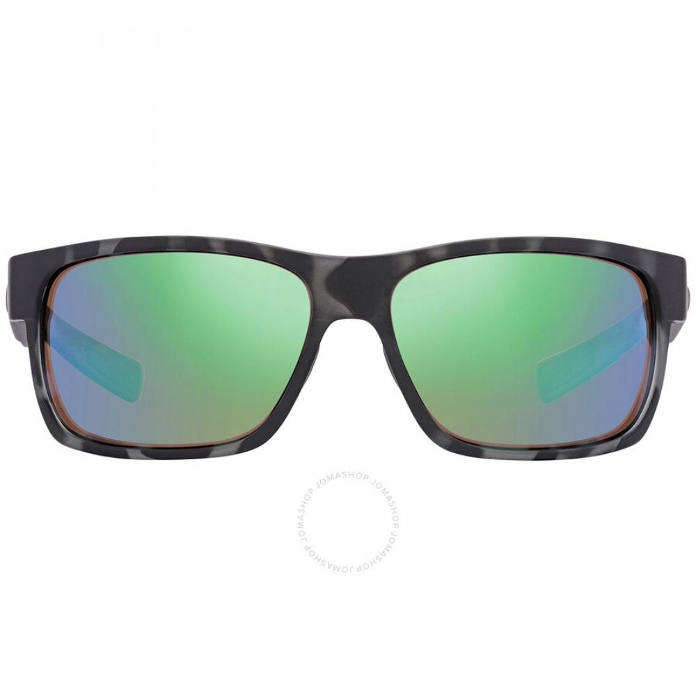 

Costa Del Mar Half Moon Green Mirror Polarized Glass Men s Sunglasses 6S9026 902637 60