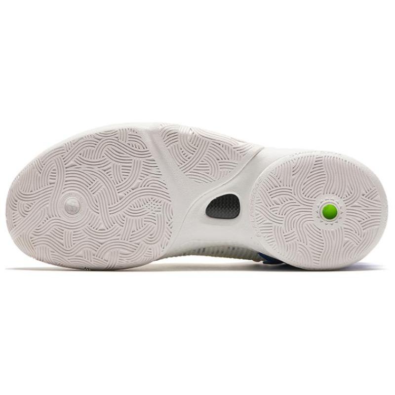 Anta KT9 Men Low Top Basketball Shoes White Blue 112421101-5