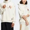 adidas Neo X Jujutsu Kaisen Collaboration Solid Color Cartoon Print Drawstring Hoodie Unisex Hoodies White HZ2441