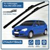 For Volkswagen Polo Hatchback 9N3 05.2005-12.2009 Front Wiper Blades Windscreen Windshield Window WIPER 2PCS Wipers Blades 3