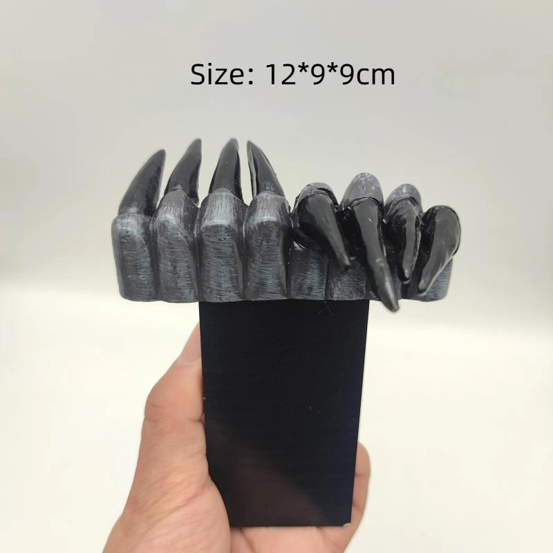 2026 Halloween Claw Bookmark Terrifying Devil Claw Office Desktop Decoration Resin Craft Ornament Home Decoration Gift