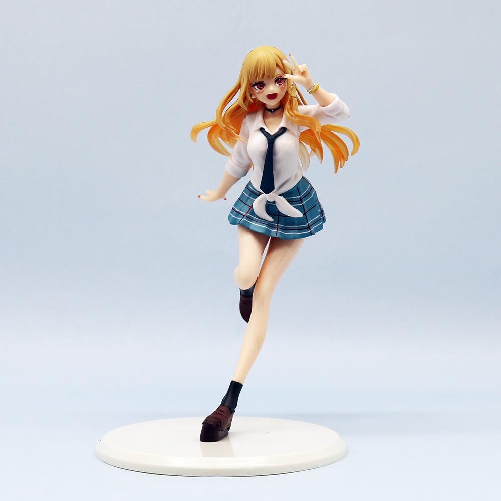 10.5cm Hentai Figure My Dress-Up Darling Anime Figure Marin Kitagawa Action Figure Desktop Cute PVC Adult Collection Model Toys