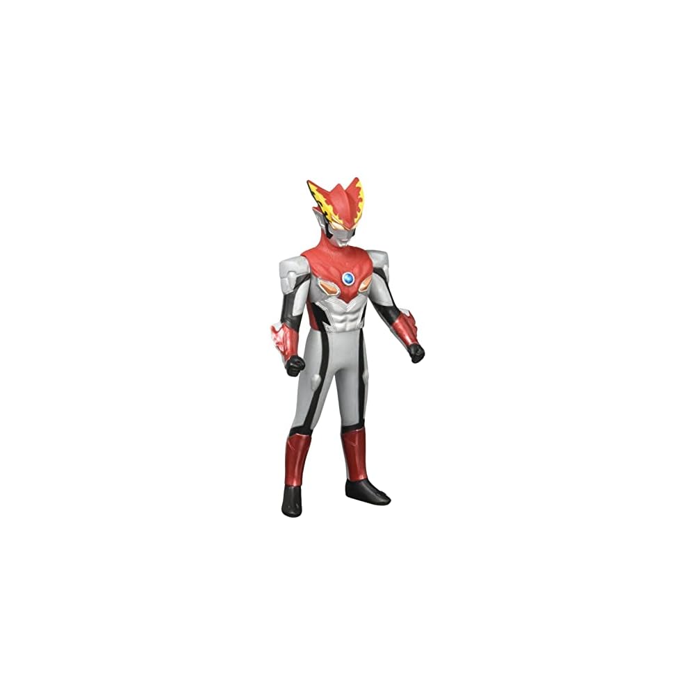 Ultraman R/B Ultra Hero Series 54 Ultraman Rosso Flame Action Figure 15cm